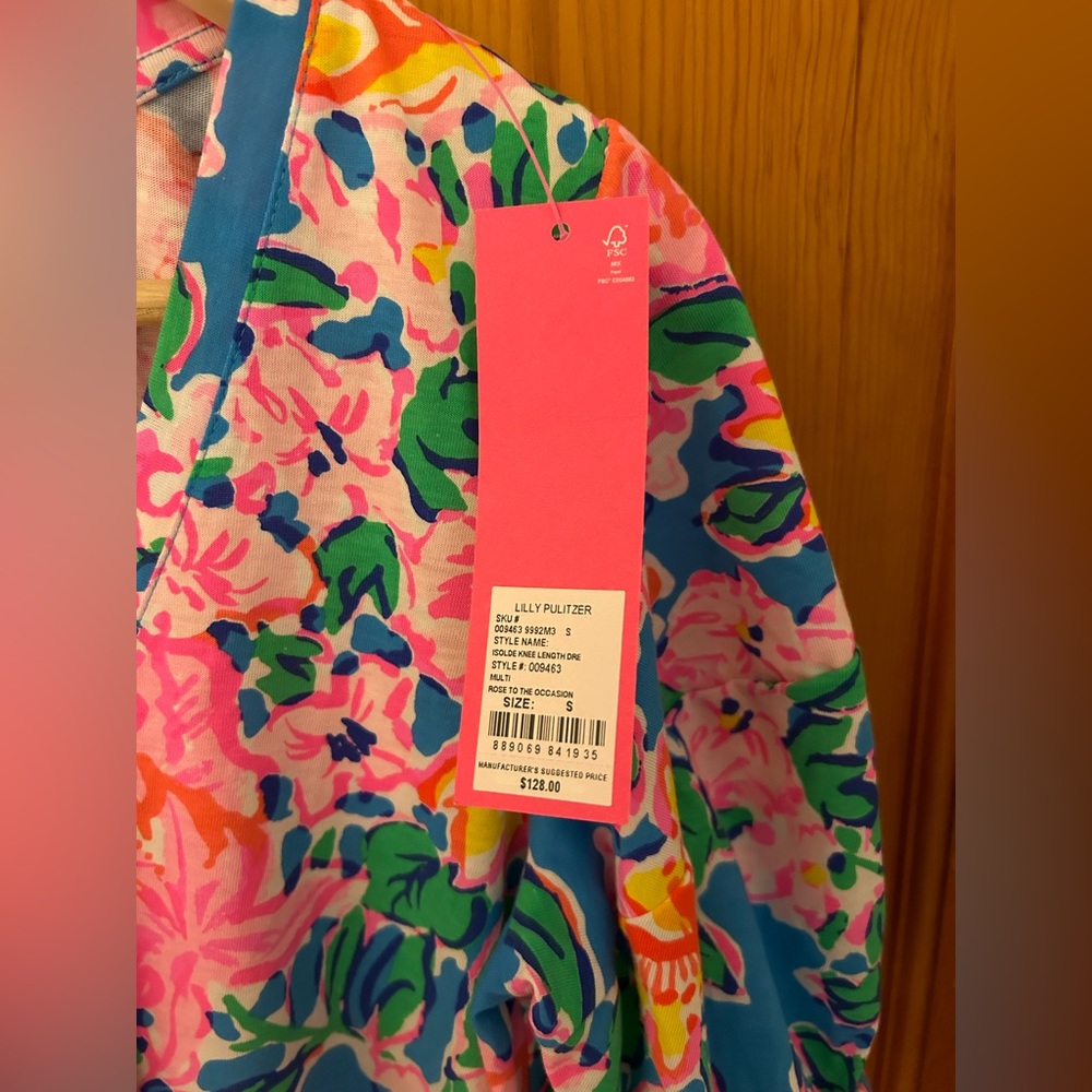 Lilly Pulitzer Isolde Dress NWT Size Small - Picture 3 of 4